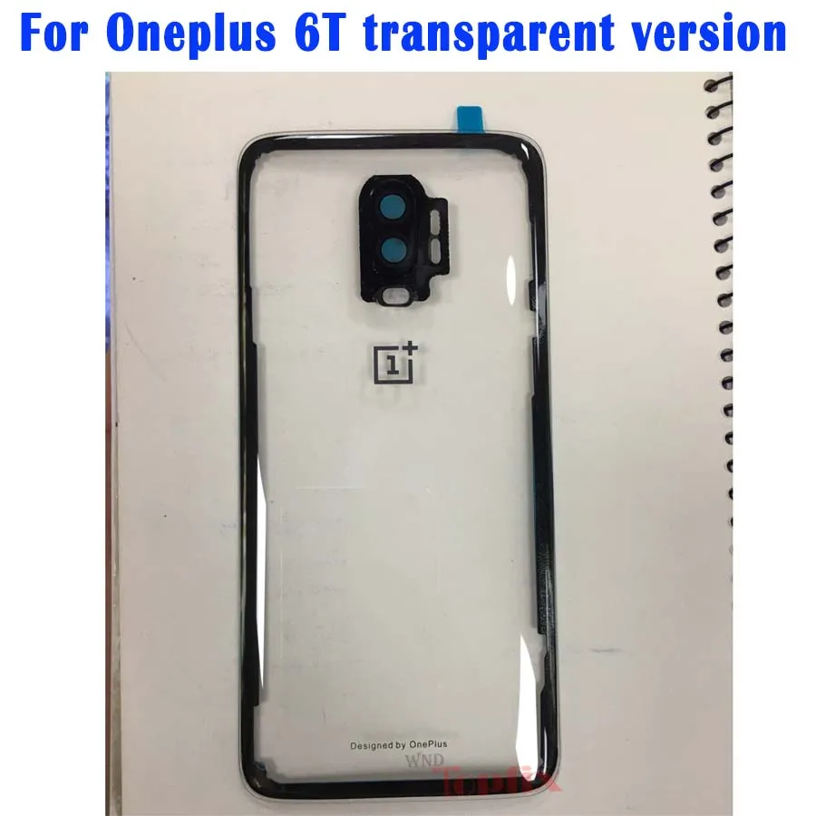 Оригинальное стекло для OnePlus 6 6T задняя крышка аккумулятора Oneplus 7 Pro чехол 1 +
