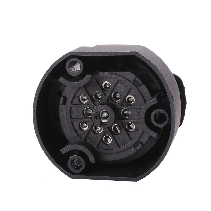 Прицеп Parts 12V фаркоп буксировочный разъем 7 + 6Pin караван Socke с винтовым концом RV