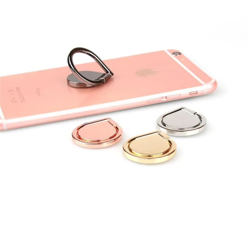 SIANCS Water droplets Metal Finger Ring Mobile Phone Holder Smartphone Car Mount Bracket Stand Holder For iPhone Samsung