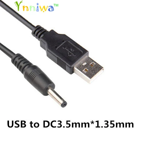 

USB 2.0 A Type Male To DC3.5mm*1.35mm,USD to DC3.5 Power Plug Barrel Connector 5V Cable 12 Copper core 80cm length