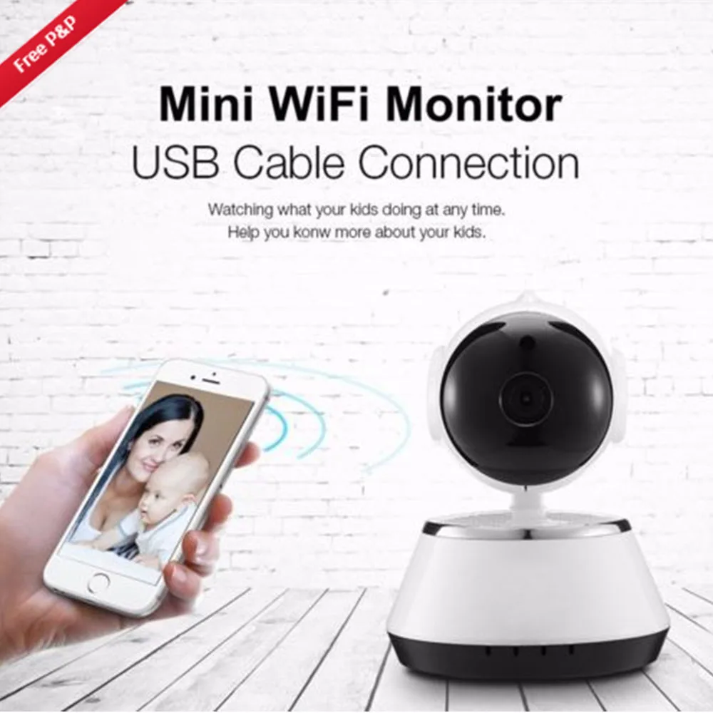 Детский безопасный монитор HD 720P беспроводной портативный WiFi IP Смарт ночного видения детский дом Viewe аудио запись наблюдения детские безопасные инструменты