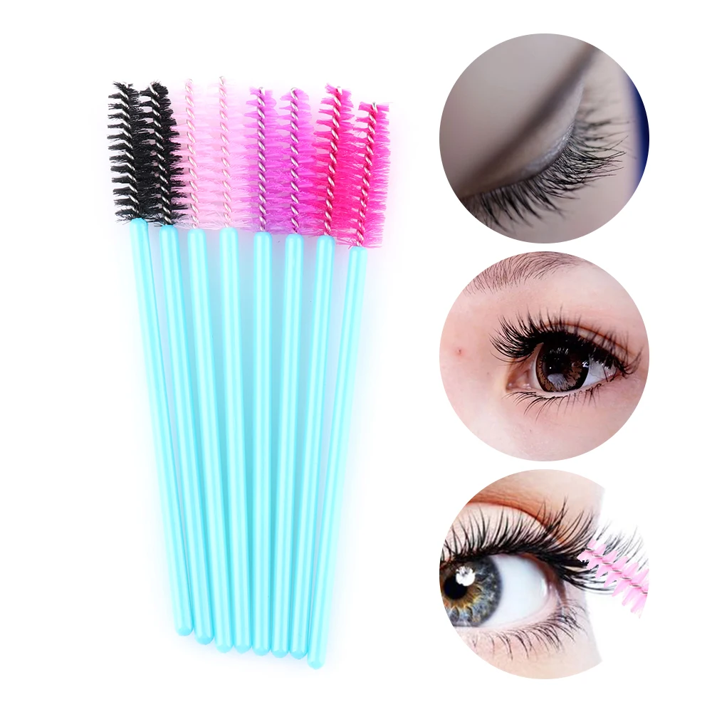 New Arrival 50Pcs/Pack Disposable Micro Eyelash Brushes Mascara