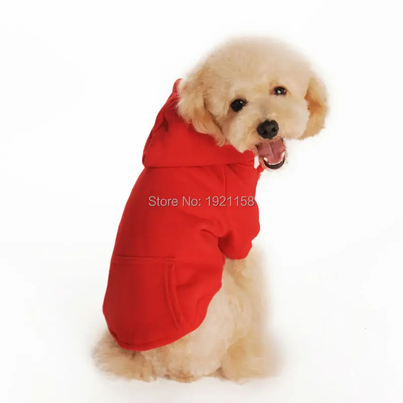 2016 New Pet Dog Clothes dog hoodie Apparel Soft Cotton Puppy Dog coat Clothes Dog Sweater Costumes