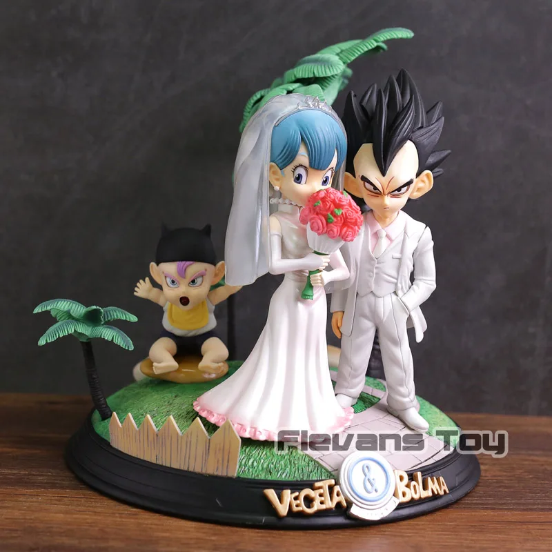 

Dragon Ball Vegeta & Bulma Wedding Day PVC Statue Figure Collectible Model Toy