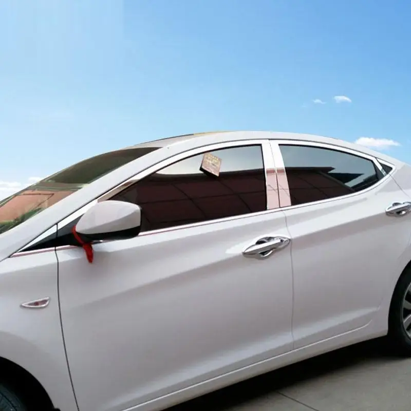 Окно внешний прочный automovil Авто отделкой яркими блестками Чехлы накладки для
