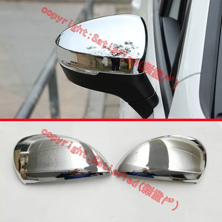 

ABS Chrome Side Mirror Cover Trim For Volkswagen VW TIGUAN L 2017 2018