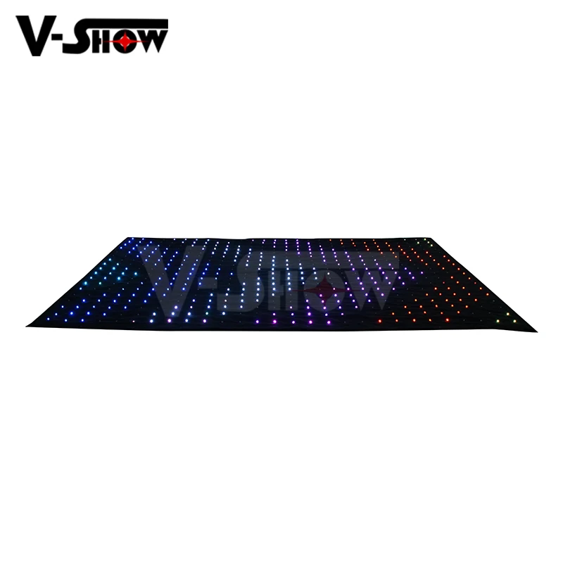

1pcs With PC Controller RGB 3in1 SMD LED Video Curtain Srceen Size 3x4m For Stage Backdrop And Support For Custom Sizes