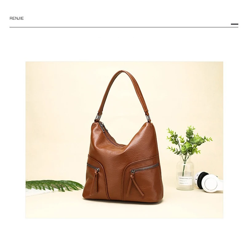 ZMQN сумки с короткими ручками для женщин известных брендов Повседневная сумка-хобо женская мягкая кожаная сумка на молнии Bolsas A895