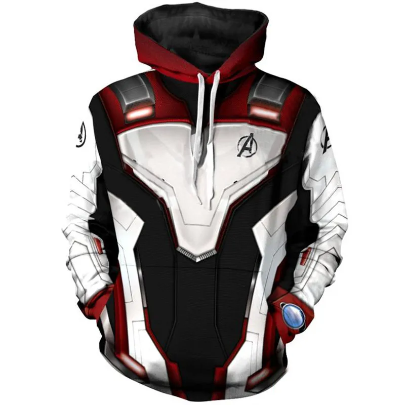 

The Avengers 4 Endgame Quantum Empire 3D Printed Hoodie Sweatshirt Hooded Zipper Jacket Men Women Streatwear Pullover Coat