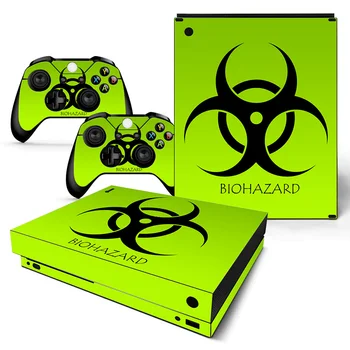 

Full Faceplates Skin Sticker for Xbox One X (X1X) Console and Controllers Anti-Scrath Vinyl Decal Sticker Skin Cover