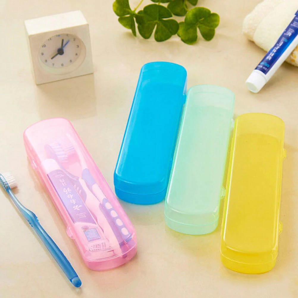 

1PC Mini Travel Camping Hygienic Toothpaste Toothbrush Holder Protect Storage Box Case