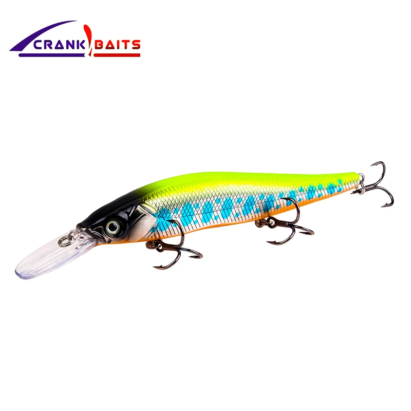 

CRANK BAITS quality wobblers fixed weight system 2018 design brand Entertainment fishing 135mm/15.5g depth0-1.5m lure YB440