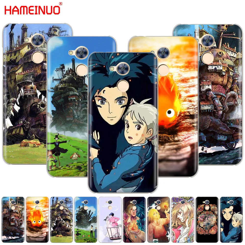 

HAMEINUO Howl's Moving Castle Cover Case for Huawei Honor V10 4A 5A 6A 6C 6X 7X 8 9 NOVA PLUS LITE