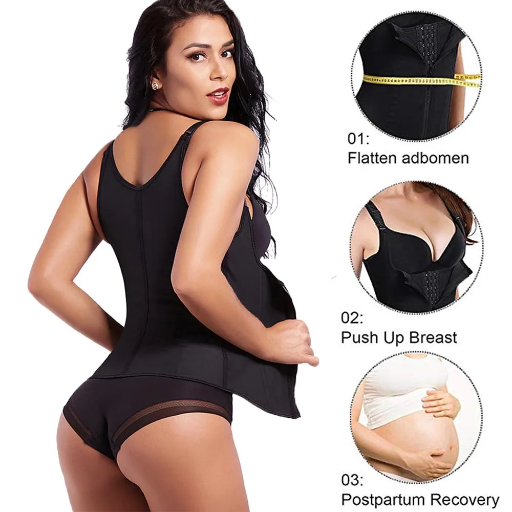 Lover Красота женская обувь на застежке молнии крюк Body Shaper размера плюс талии