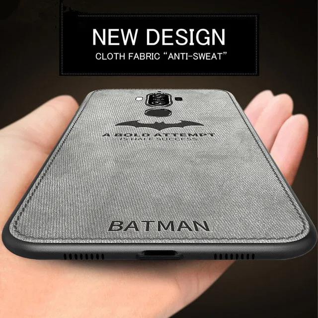 

Cloth Textile Case For Huawei Honor 8 9 10 7A Pro Lite V10 8X Max Fashion Deer Batman Soft Case For Huawei Nova 2 S Plus 3i 3