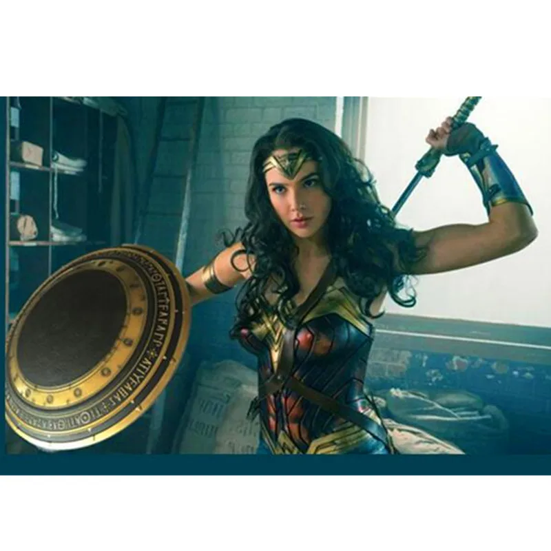 

DC Comics Wonder Woman Shield 1:1 Cosplay With LED Light Weapon Prop Shield Diana Prince Justice League Superhero Cosplay T91