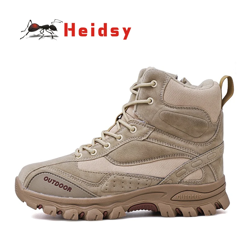 

New Winter Autumn Men Military Boots Quality Special Force Tactical Desert Combat Ankle Boats Army Work Shoes Leather Snow Boots