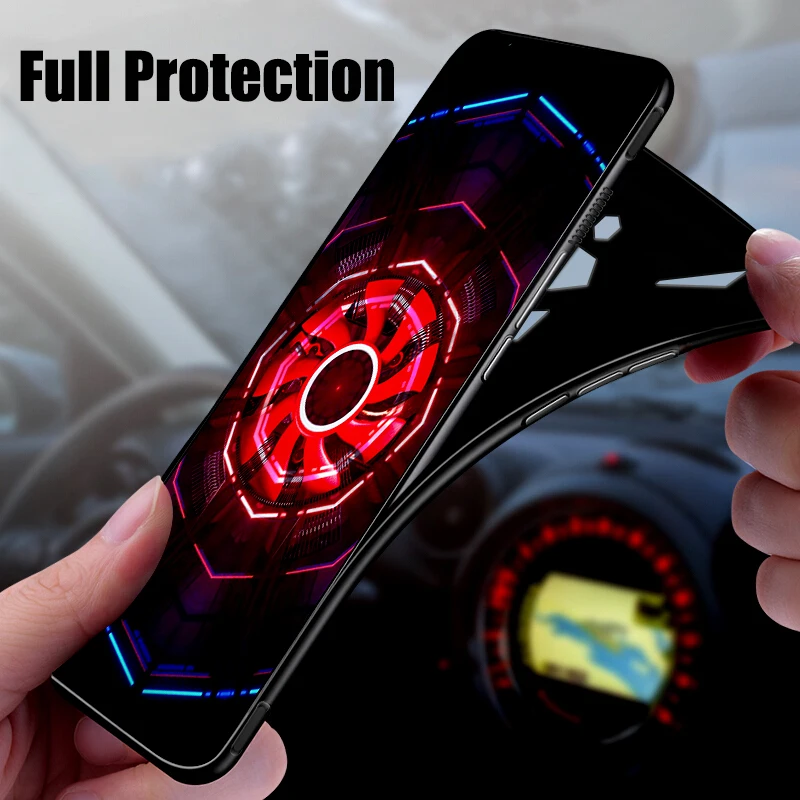 

MAKAVO Cover For ZTE Nubia Red Magic 3 Case Full Protection Soft Silicone Matte Phone Cases For ZTE Nubia Red Magic 3 Phone Case