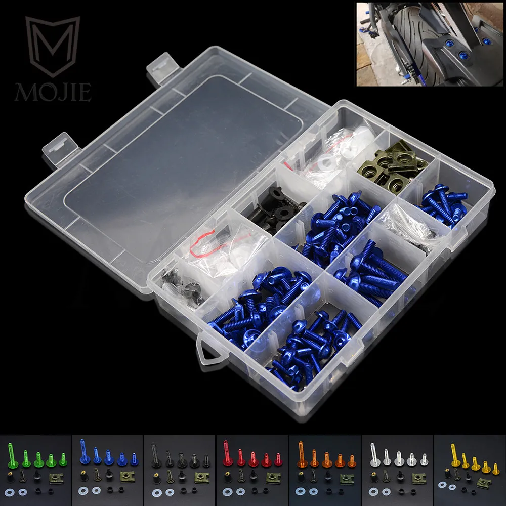 

Motorcycle Body Fairing Bolts Spire Speed Fastener Clips Screw Spring Bolts Nuts For YAMAHA Dragstar V-Star DS400 DS650 SR400