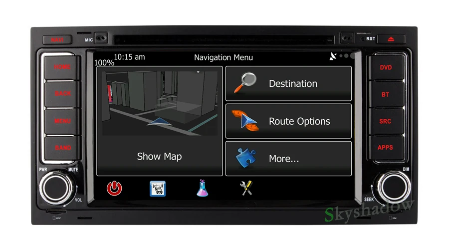 Top C500 Android 6.0 2GB RAM Car DVD Player Wifi Bluetooth Radio GPS Navi Headunit For VW TOUAREG T5 MULTIVAN Transporter 4G SIM LTE 9