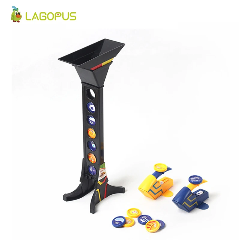 

2017 New Catapult Toy Stacker Tower Shooting Game Educational Jenga Ejection Fun Game Gift for Kids New