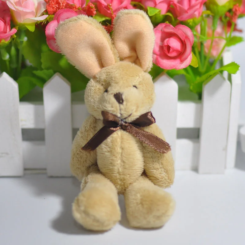 11CM plush long wool rabbit 20