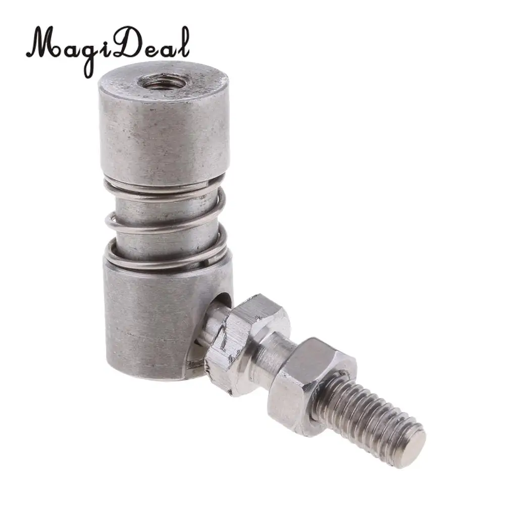 MagiDeal 304 Stainless Steel Control Cable Clamp Boat Marine Parts