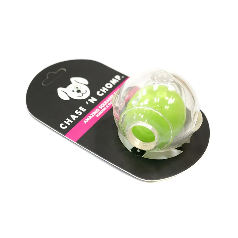 CAITEC Dog Toy Amazing Squeaker Ball Durable Floatable Springy Bite Resistant Best for Tossing Chasing Foraging Medium Large Dog