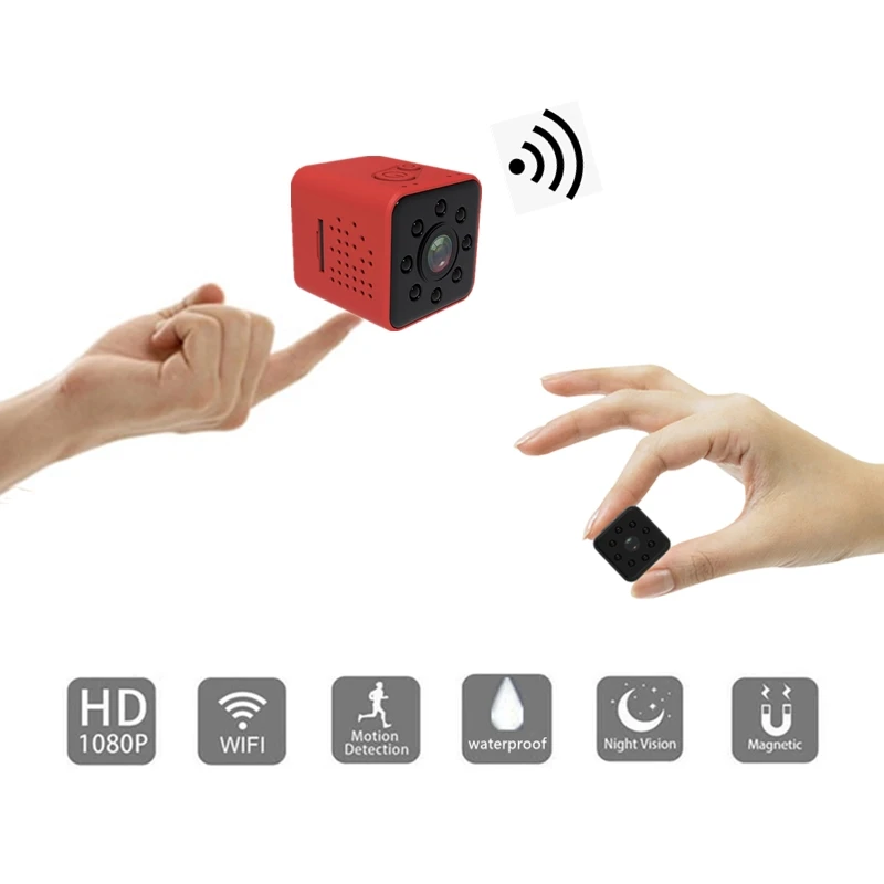 

SQ23 Original Mini Camera WiFi Cam Full HD 1080P Sport DV Recorder 155 Night Vision Small Action Camera Camcorder DVR pk sq13