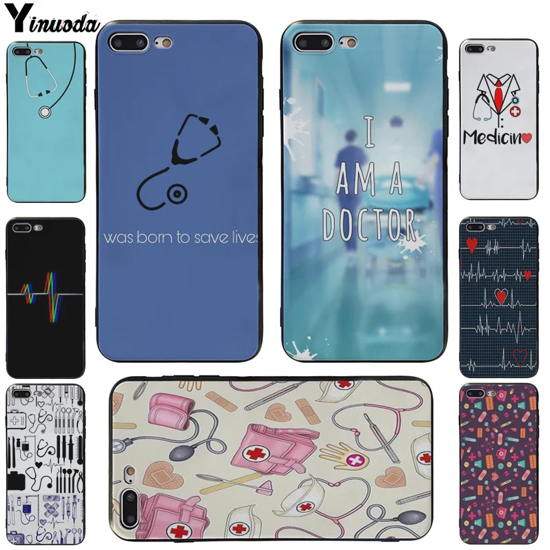 

Yinuoda White angel medical staff Top Detailed Popular Phone case For iphone X 8 8plus 7 7plus 6s 6s Plus 5 5s SE
