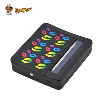 

HONEYPUFF Metal Rolling Machine Case With Sticker Cigarette Roller For 70mm Paper Smoking Rolling Machine Box Cigarette Maker