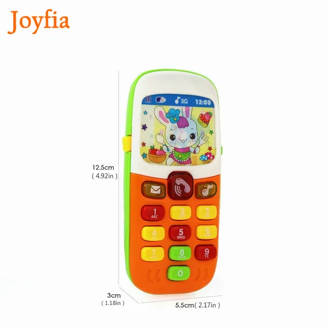 Electronic Toy Phone For Kids Baby Mobile Phone Educational Learning Toys Music Sound Machine Toy For Children (Color Randomly) 3