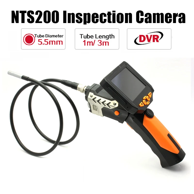 Blueskysea DVR 360 поворачивается NTS200 3 5 &quotЖК дисплей Экран диаметр мм 1 м/3 м инспекция