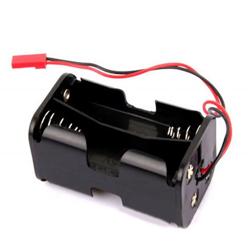 

Receiver Battery Case Box 4 x AA Battery Insert Compartment for 1/8 1/10 RC Model HSP