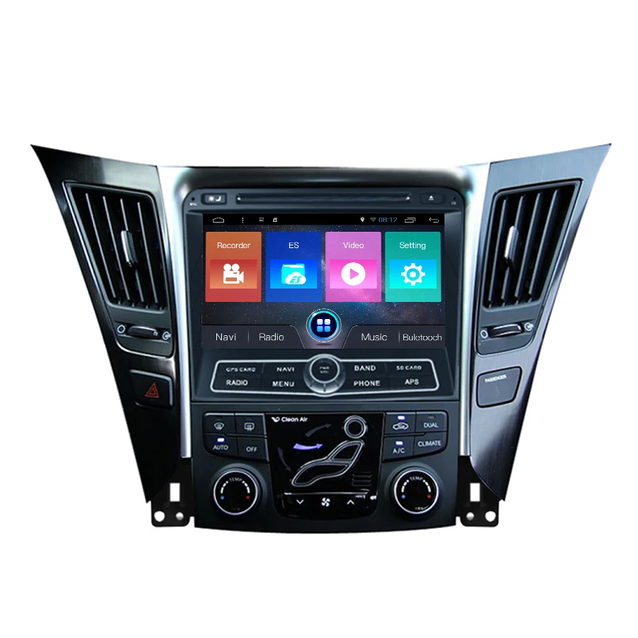 

OTOJETA autoradio Android 7.1 2GB ram+32GB rom car dvd player for hyundai sonata 2010 i40 i50 i45 multimedia gps tape recorder