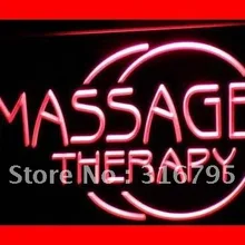 I315 массаж терапия тело открыть светодиодный неоновый свет знак включения/выключения 20+ цвета 5 размеров