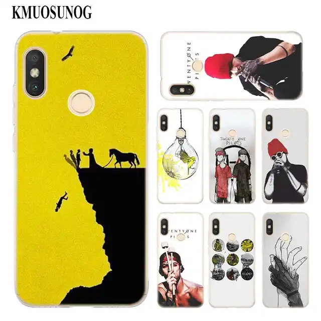 Online Shop Transparent Soft Silicone Phone Case Band Twenty One