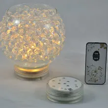 Хэллоуин украшения батарея управляемый пульт дистанционного управления светодиодный бумажный фонарь свет для Weddng украшения центральный