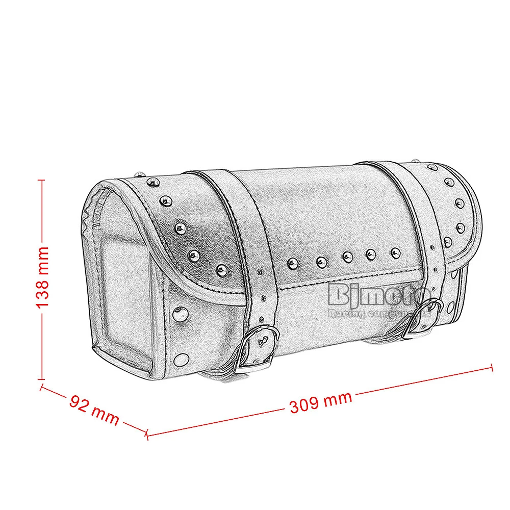 BJMOTO мотоциклетная вилка Форма инструмента мотоциклетный Топ чехол сумка для хранения черная мотоциклетная сумка для путешествий для Harley багажная седельная сумка