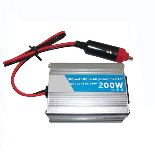 

200W WATT DC 12V to AC 220V modified sine wave Portable Car Power Inverter Adapater Charger Converter Transformer