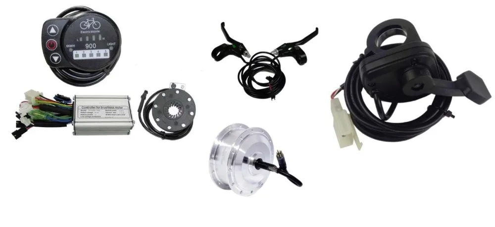 

AKM Electric bike 250W 36V Q85SX Motor brand without battery LED LCD display optional ebike conversion kit freehub