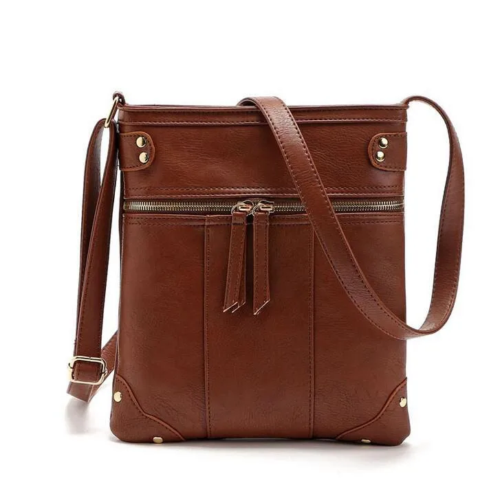 Женские сумки-мессенджеры через плечо, дизайнерские сумки высокого качества, женские сумки от известного бренда, сумки через плечо, S-128