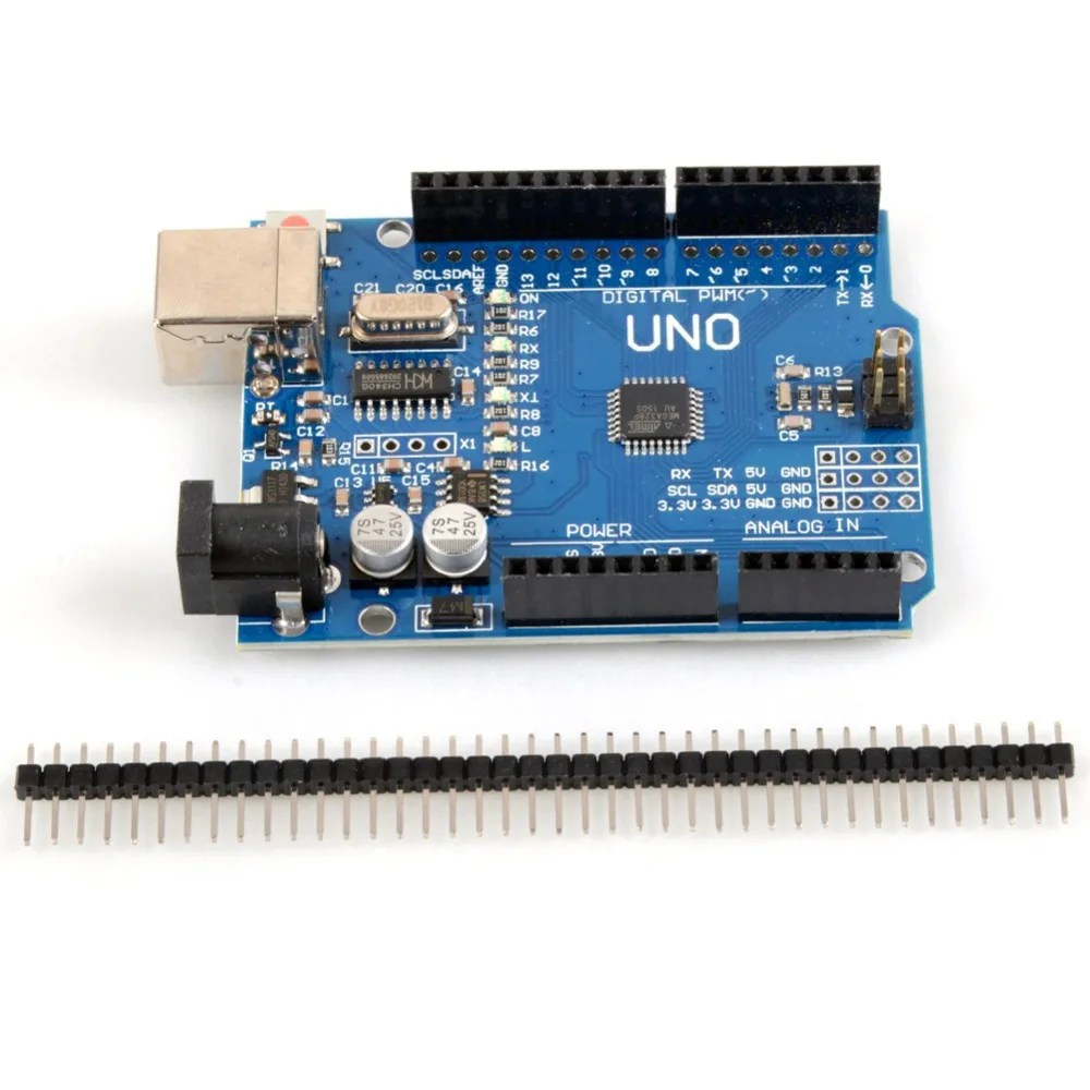 Микроконтроллер ATmega328 UNO R3 SCM и USB коннекторы для Arduino Модульная плата P20 1 шт.| |