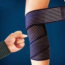 Эластичный спортивный браслет ручной бандаж для тренажерного зала поддержка запястья бандаж обертывание Теннисный хлопок Weat Band фитнес пауэрлифтинг 1 шт