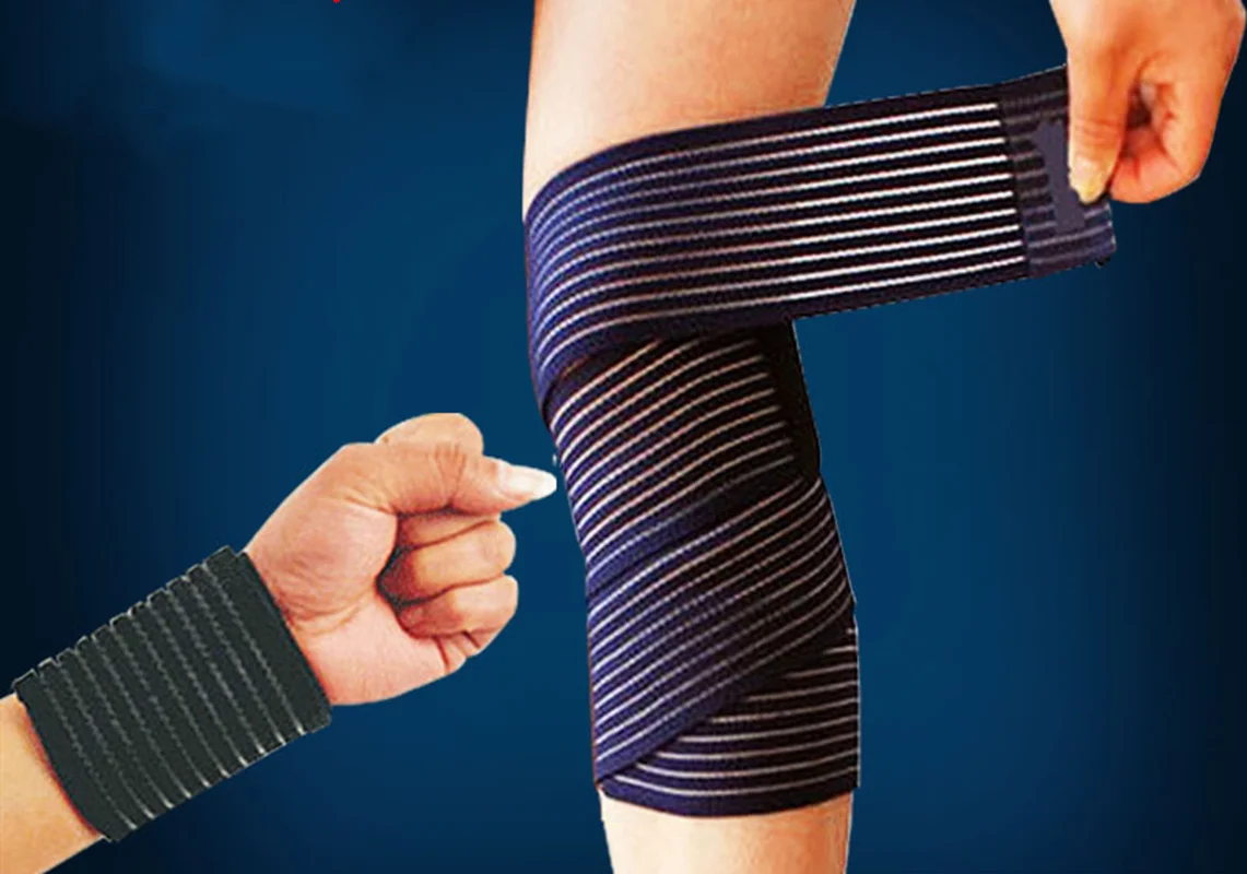 Эластичный спортивный браслет бандаж для ручного тренажерного зала поддержки