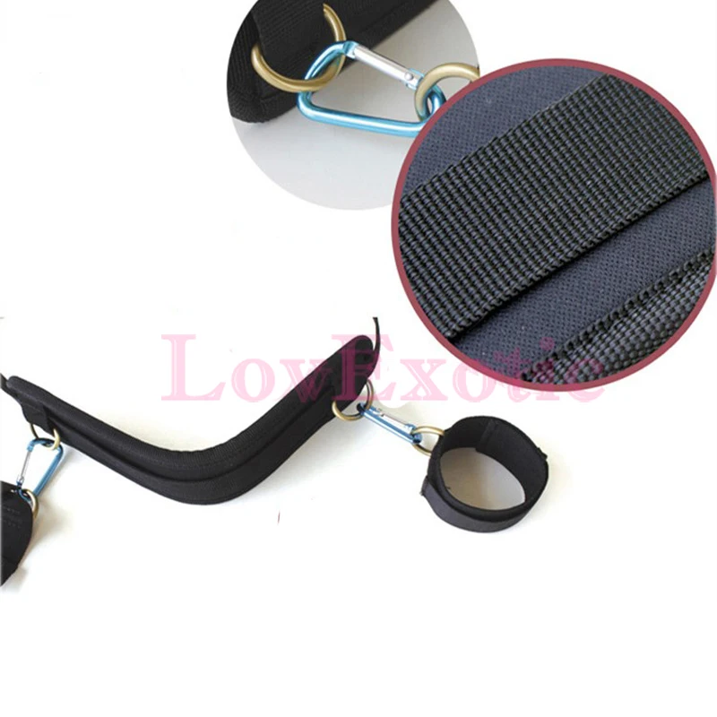 J408 Flirt Leg & Neck Straps For Couple Erotic Aid Sex Toys Sex Furniture Adult Product