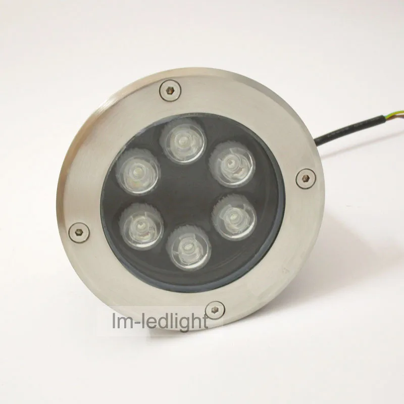 Напольный светильники 6 Вт AC85-265V dia150mm водонепроницаемый led подземный Теплый/netural/чистый белый RGB 24 шт