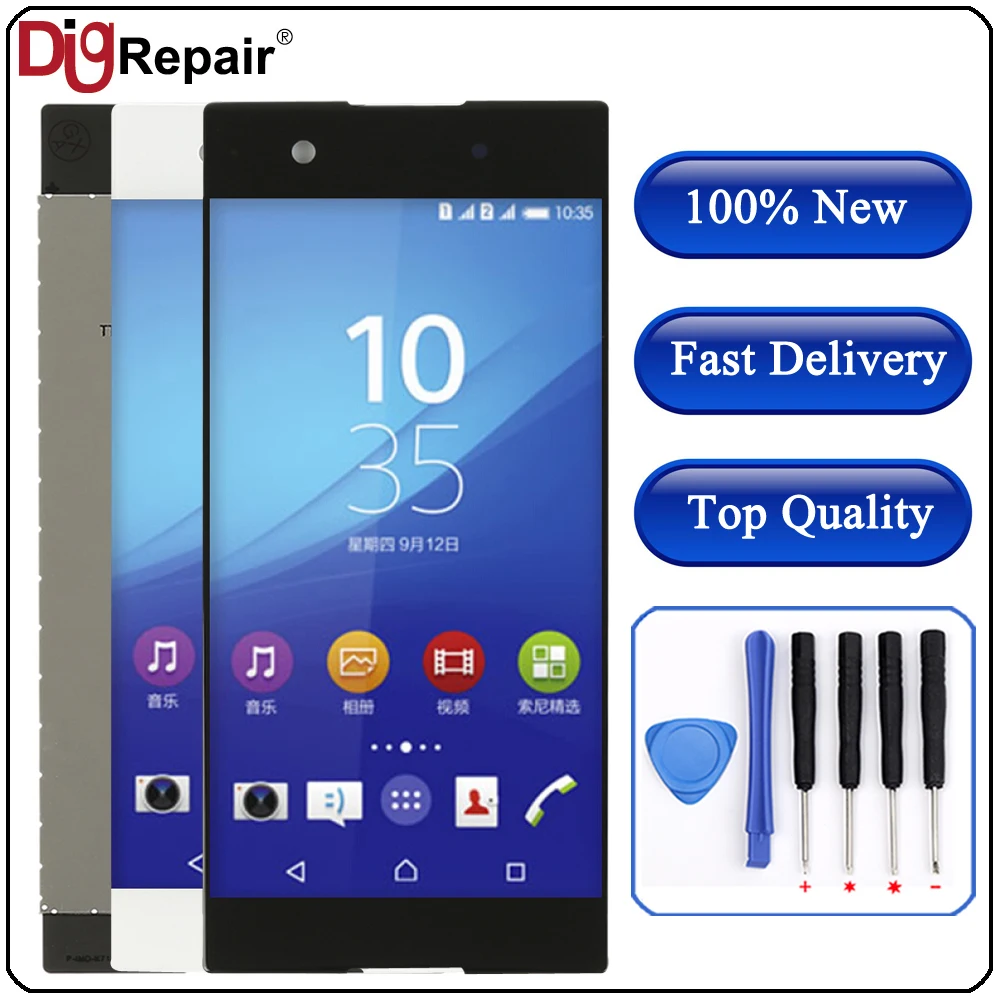 

AAA For Sony Xperia XA1 LCD Display Touch Screen Digitizer Assembly Parts G3116 G3121 G3123 G3125 G3112 For Sony XA1 lcd screen