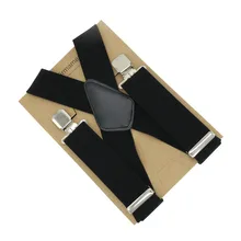 105*5 см X сзади 4 зажима Регулируемые классические удобные мужские деловые однотонные Свадебные Подтяжки Брюки Подтяжки Высокое качество