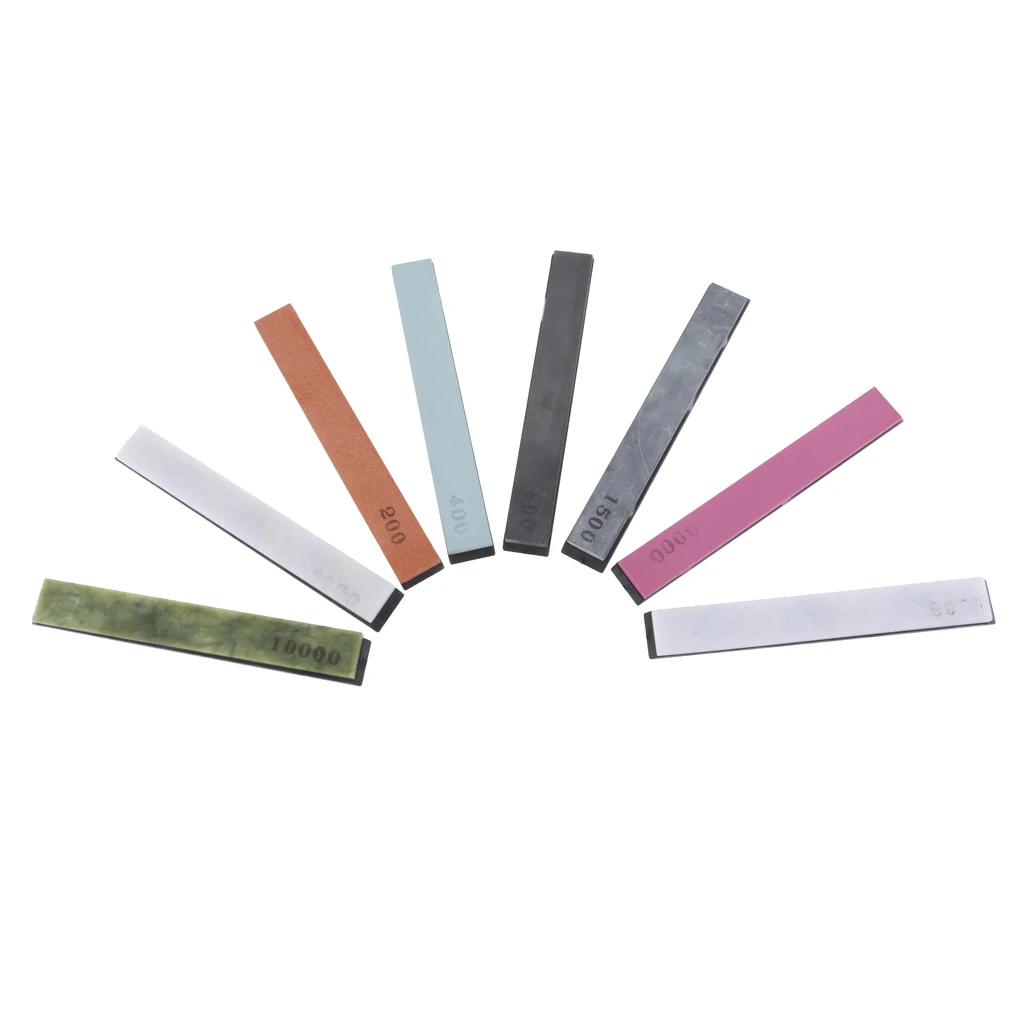 Точильный камень, набор кухонных точильных камней, точилка, профессиональный точильный камень, набор для фиксированных угловых точилок, 150x20x5 мм